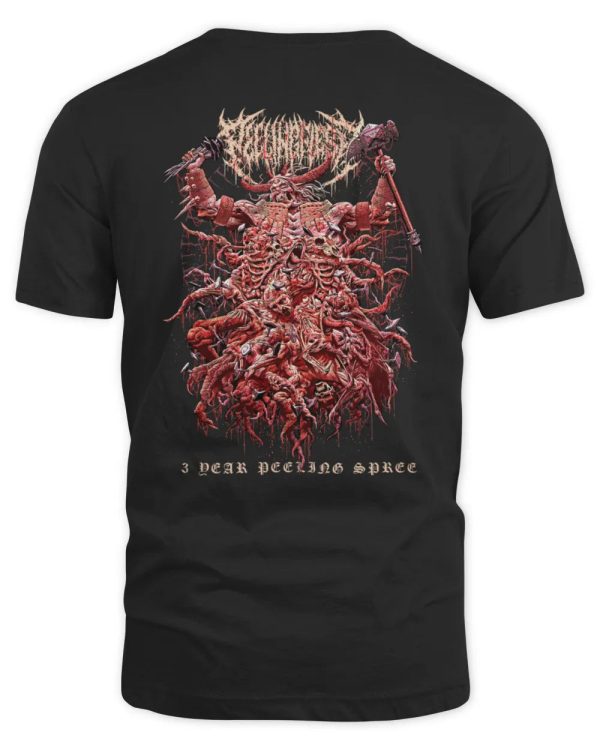 Peeling Flesh 3 Year Peeling Spree Official Hoodie Reebedo Shirt