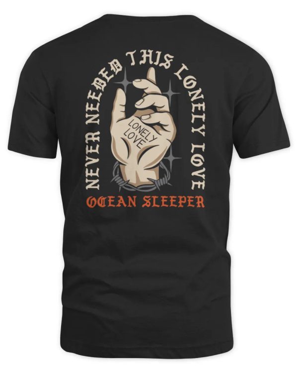 Ocean Sleeper Lonely Love Official Hoodie Sweatshirt Reebedo Shirt