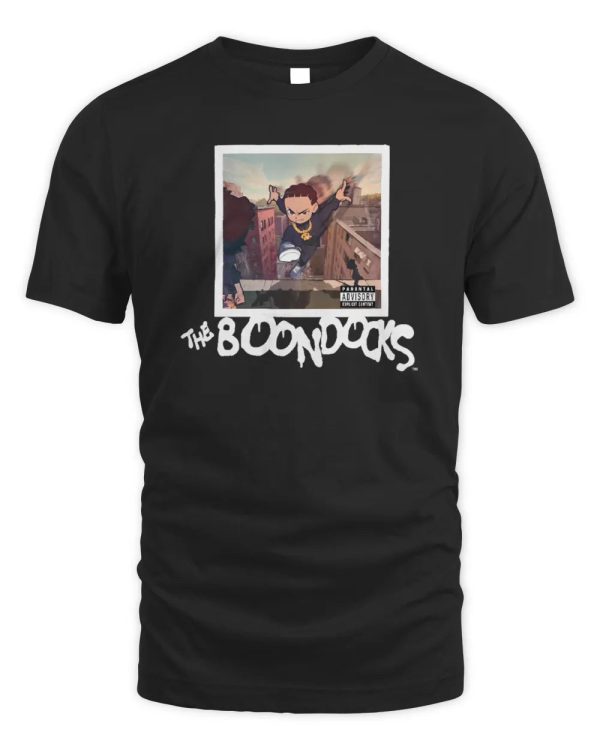 The Boondocks Riley Flip Black Official Hoodie Sweatshirt Reebedo Shirt - Image 2