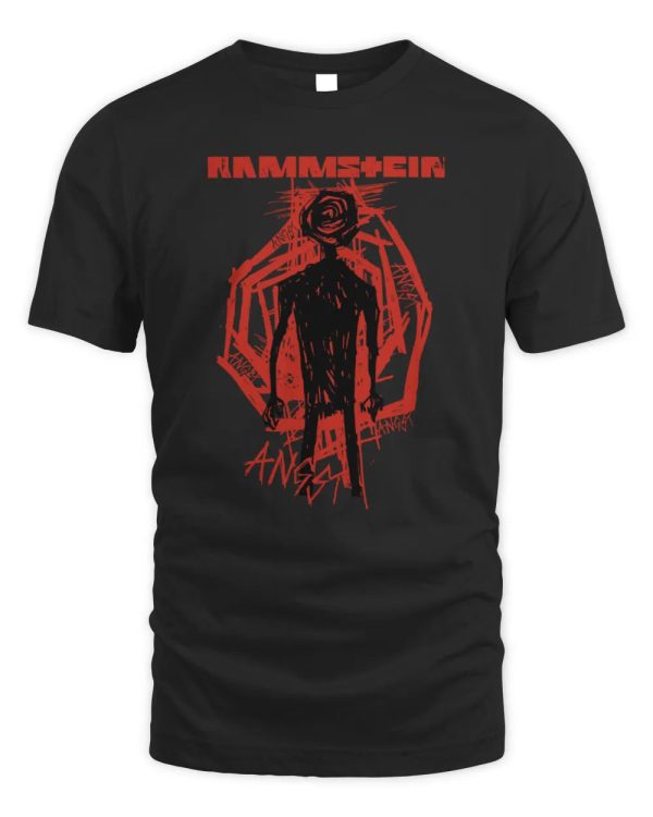 Rammstein Merch Schwarzer Mann Official Hoodie Black Reebedo Shirt - Image 2