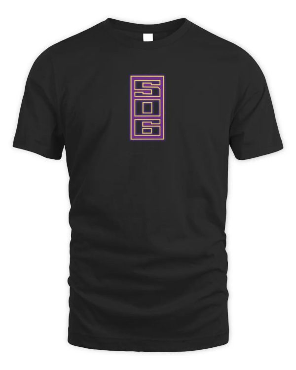 SAHXL Purple Logo Black Official Hoodie Reebedo Shirt - Image 2