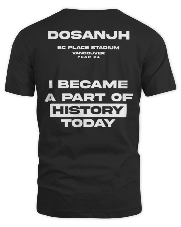 Official Diljit Dosanjh Store History Black Merch Hoodie Reebedo Shirt