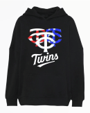 Official Minnesota Twins American Flag Independence Day Hoodie Reebedo Shirt