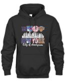 Official New York Sports Team City Of Champions Jets Rangers Yankees And Knicks Shirt Reebedo Shirt