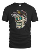 New Era Black San Diego Padres Sugar Skulls Official Hoodie Sweatshirt Reebedo Shirt