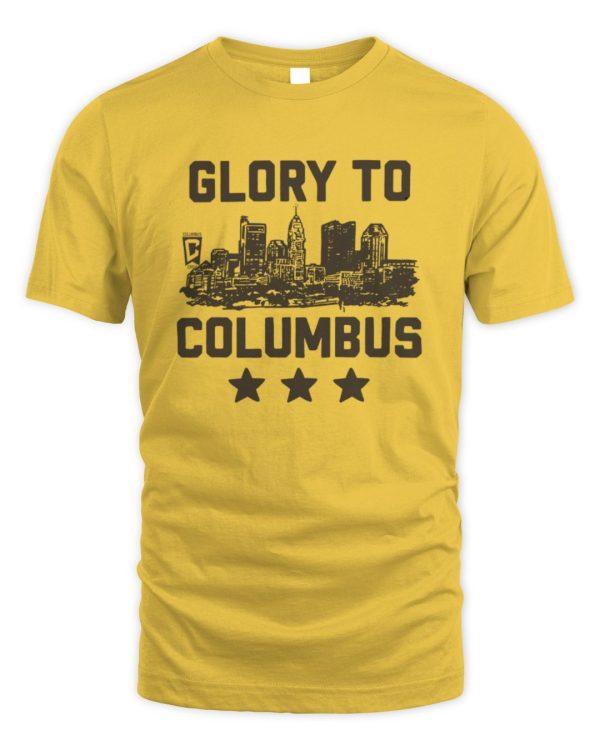 Official Columbus Crew Glory To Columbus Skyline Shirt Reebedo Shirt