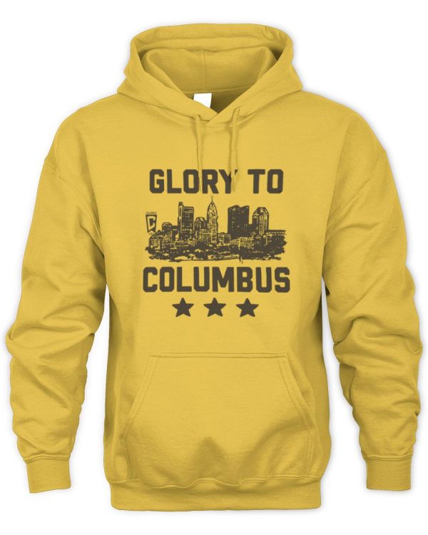 Official Columbus Crew Glory To Columbus Skyline Shirt Reebedo Shirt - Image 2