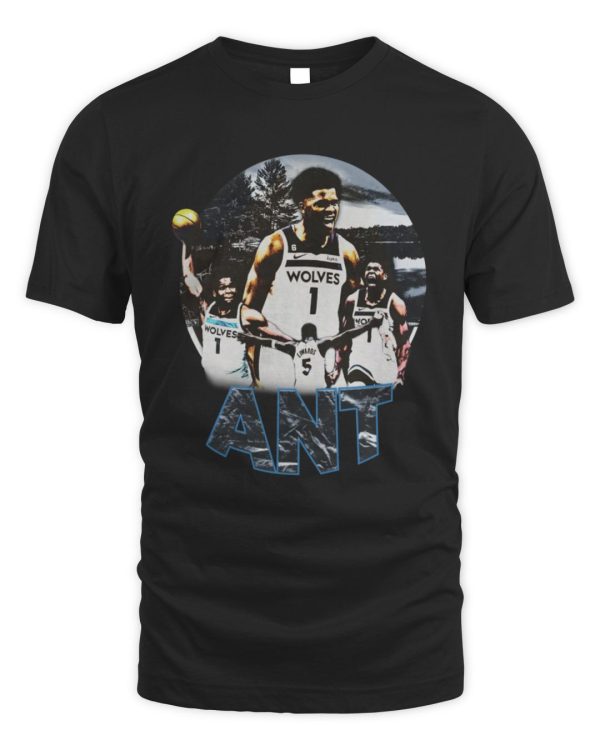 Official Anthony Edwards Vintage T Shirt Reebedo Shirt