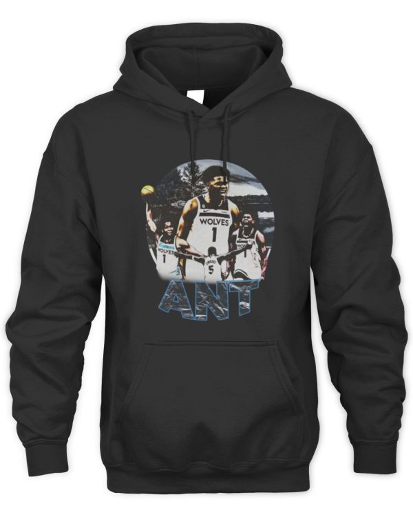 Official Anthony Edwards Vintage T Shirt Reebedo Shirt - Image 2