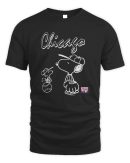 Snoopy Peanuts Ripple Junction Chicago Baseball Official Hoodie Sweatshirt Black Reebedo Shirt