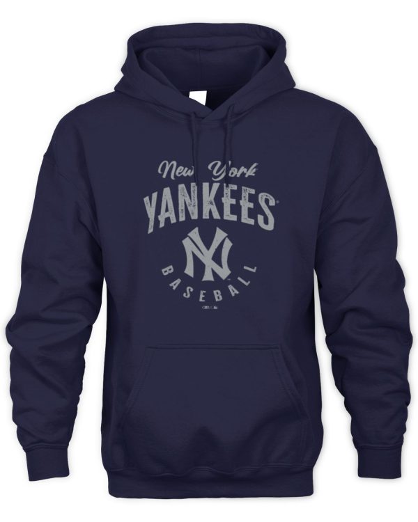 Darius Rucker Collection by Navy New York Yankees Cooperstown Collection Official Hoodie Sweatshirt Reebedo Shirt - Image 2