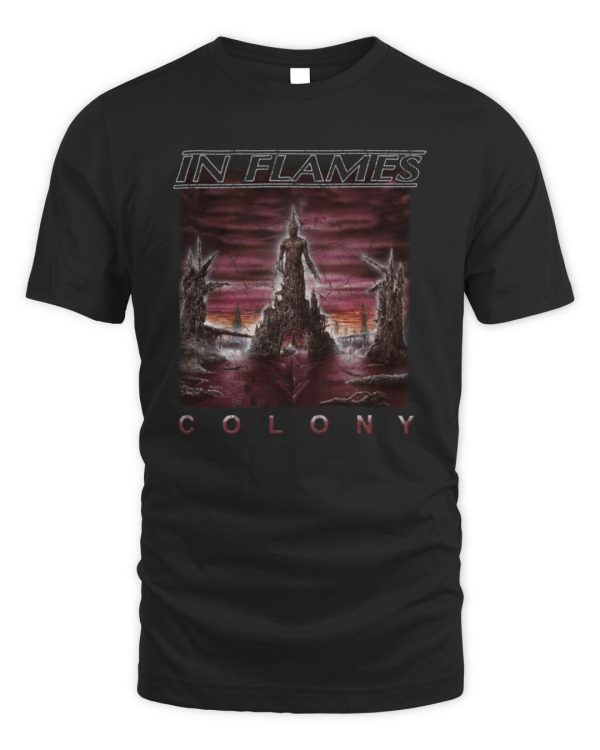 In Flames Colony Official Hoodie Sweatshirt Reebedo Shirt