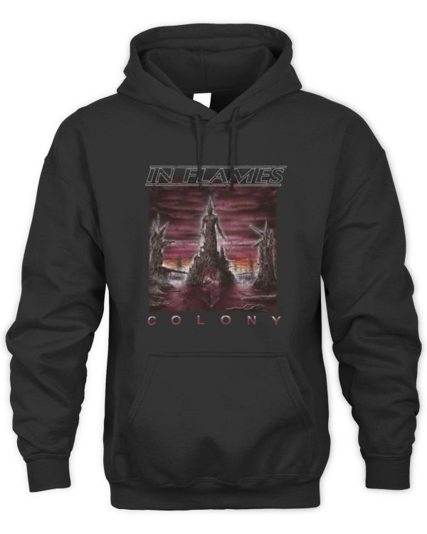 In Flames Colony Official Hoodie Sweatshirt Reebedo Shirt - Image 2