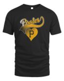 Pittsburgh Pirates Black Luv Dolman Official Hoodie Sweatshirt Reebedo Shirt