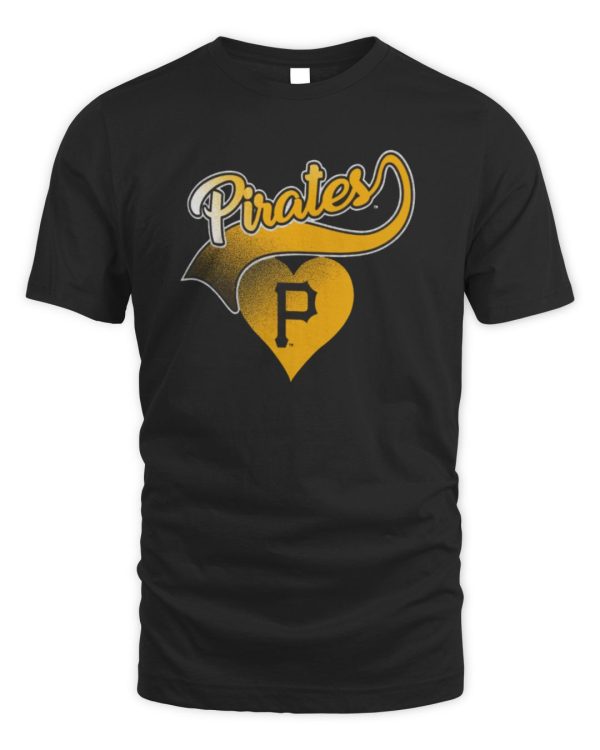 Pittsburgh Pirates Black Luv Dolman Official Hoodie Sweatshirt Reebedo Shirt