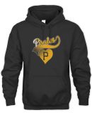 Pittsburgh Pirates Black Luv Dolman Official Hoodie Sweatshirt Reebedo Shirt
