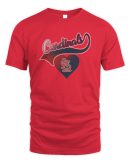St. Louis Cardinals Red Luv Dolman Official Hoodie Sweatshirt Reebedo Shirt