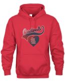 St. Louis Cardinals Red Luv Dolman Official Hoodie Sweatshirt Reebedo Shirt
