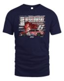 Official Checkered Flag Sports Navy Brad Keselowski Build Submarines Com Patriotic Car Tee Shirt Reebedo Shirt