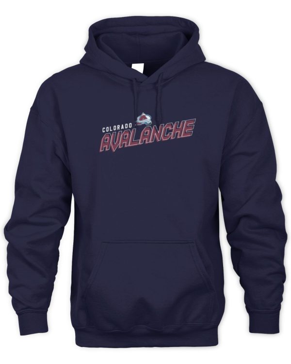 Colorado Avalanche Thrive Premier 2.0 Tri-Blend Official Hoodie Sweatshirt Reebedo Shirt - Image 2