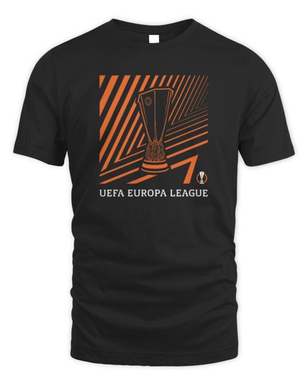 UEFA Europa League Trophy Dazzle Official T Shirt Reebedo Shirt