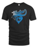 Miami Marlins Black Luv Dolman Official Hoodie Sweatshirt Reebedo Shirt