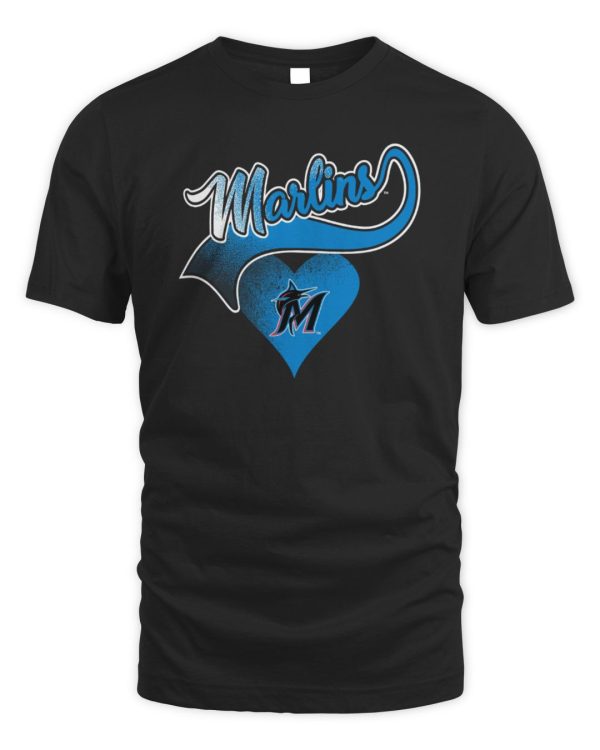Miami Marlins Black Luv Dolman Official Hoodie Sweatshirt Reebedo Shirt