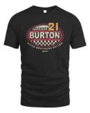 Official Checkered Flag Harrison Burton Heathered Charcoal Vintage Rookie Hoodie Sweatshirt Reebedo Shirt