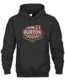 Official Checkered Flag Harrison Burton Heathered Charcoal Vintage Rookie Hoodie Sweatshirt Reebedo Shirt