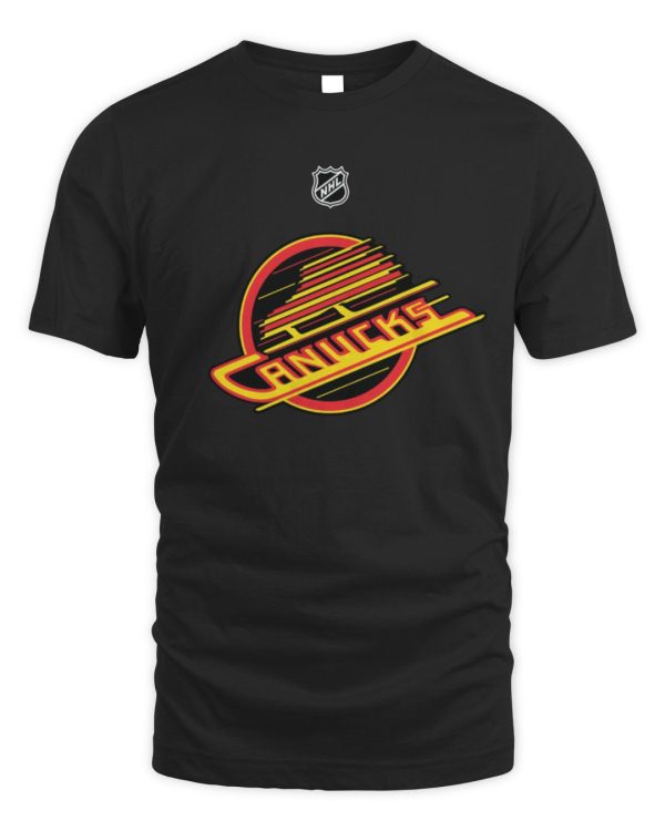Black Vancouver Canucks Alternate Logo Official Hoodie Sweatshirt Reebedo Shirt