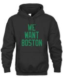 Official Jayson Tatum We Want Boston T-Shirt Black Reebedo Shirt