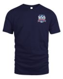 Official New York Giants 100th Season Prime Time Tee Shirt Reebedo Shirt
