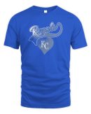 Kansas City Royals Royal Luv Dolman Official Hoodie Sweatshirt Reebedo Shirt