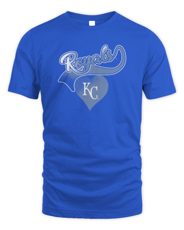 Kansas City Royals Royal Luv Dolman Official Hoodie Sweatshirt Reebedo Shirt