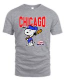 Snoopy Peanuts Ripple Junction Chicago Baseball Official Hoodie Sweatshirt Reebedo Shirt