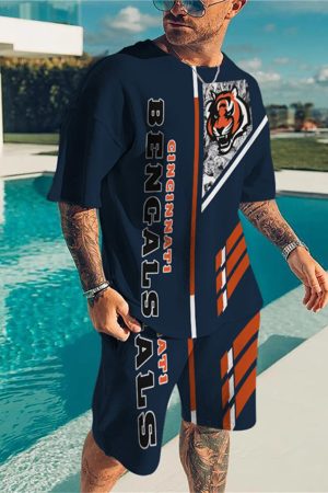 Cincinnati Bengals Limited Edition Top And Shorts Two-Piece Suits Merch For Fans