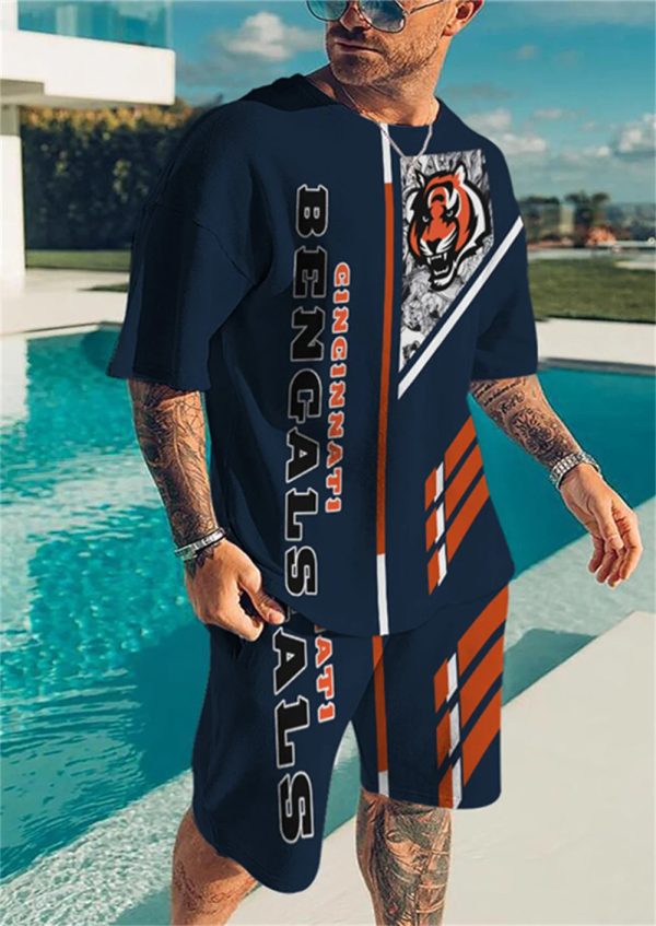 Cincinnati Bengals Limited Edition Top And Shorts Two-Piece Suits Merch For Fans