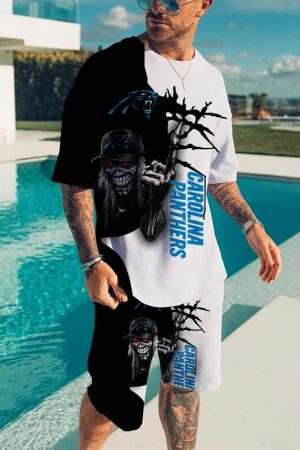 Carolina Panthers Limited Edition Top And Shorts Two-Piece Suits Merch For Fans