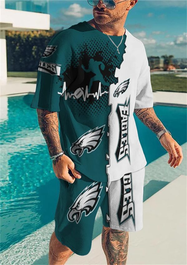 Philadelphia Eagles Limited Edition Top And Shorts Two-Piece Suits Merch For Fans