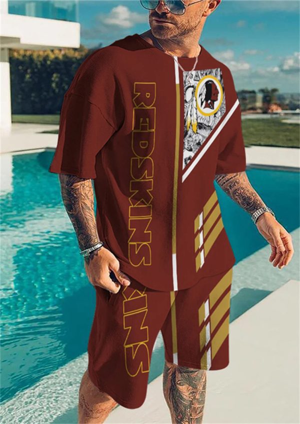 Washington Redskins Limited Edition Top And Shorts Two-Piece Suits Merch For Fans