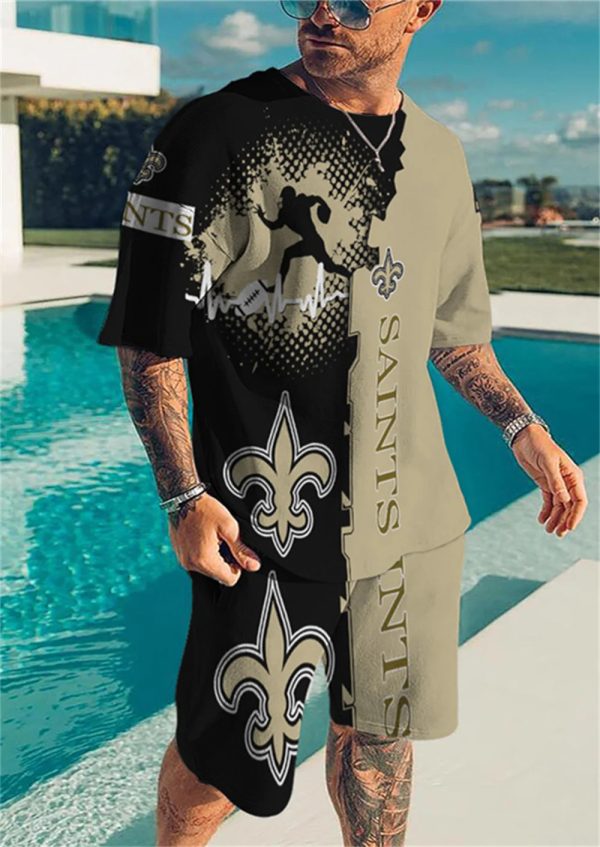 New Orleans Saints Limited Edition Top And Shorts Two-Piece Suits Merch For Fans