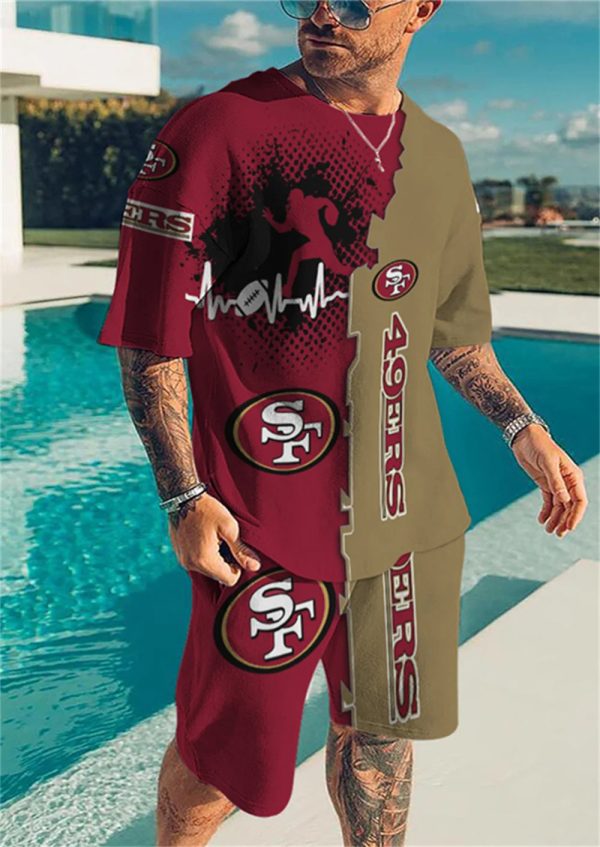 San Francisco 49ers Limited Edition Top And Shorts Two-Piece Suits Merch For Fans