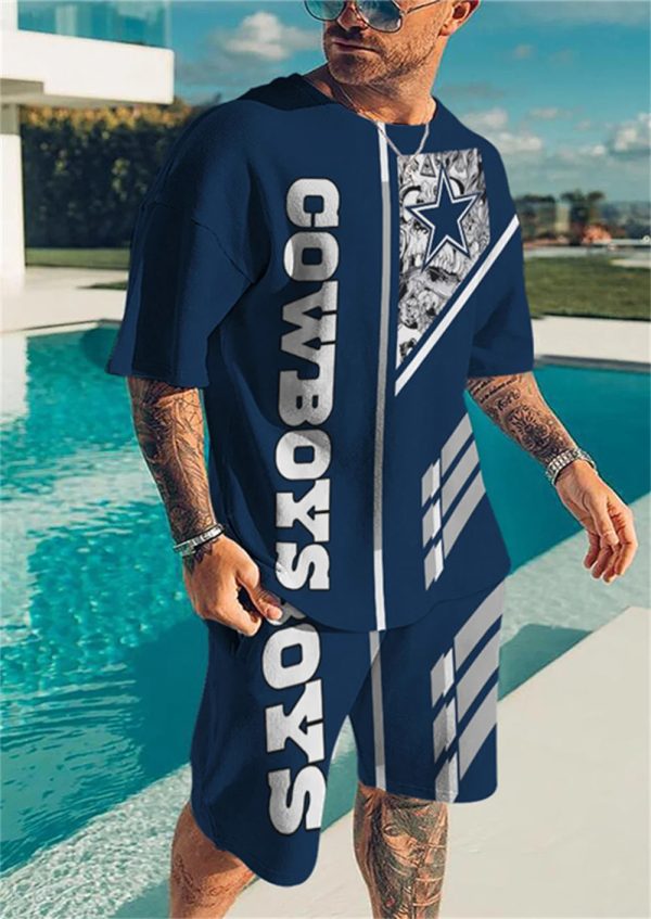 Dallas Cowboys Limited Edition Top And Shorts Two-Piece Suits Merch For Fans