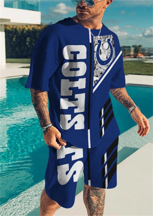 Indianapolis Colts Limited Edition Top And Shorts Two-Piece Suits Merch For Fans