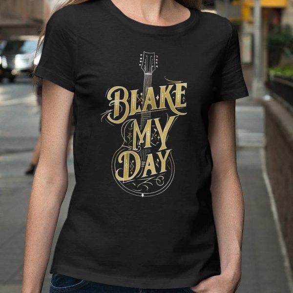 Blake Shelton Signature Merch Blake Shelton Friends and Heroes Tour 2025 T-shirt - Image 2
