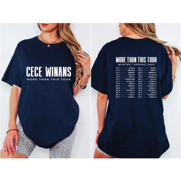Cece Winans 2025 Christian Concert, Christian Concert Gift, That's My King Christian Worship Merch T-shirt Hoodie