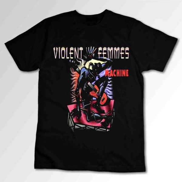 Violent Femmes Tour T-shirt Concert Tour Band Merch Grunge Pearl Jam Soundgarden Punk Misfits Green Day
