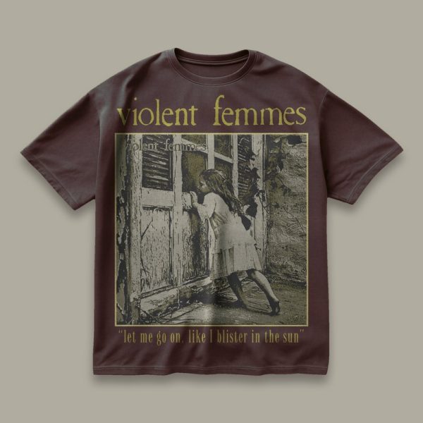Violent Femmes Tour T-shirt Concert Tour Band Merch blister in the sun, violent femmes tshirt, violent femmes album, kiss off - Image 4