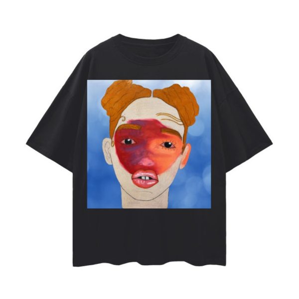 Fka Twigs Painting On T-shirt Concert, FKA Twigs Concert Gift, FKA Twigs Sweatshirt Merch T-shirt Hoodie