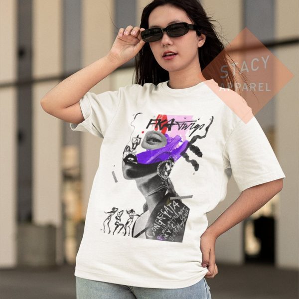 Limited Fka Twigs T-shirt - Fka Twigs Custom Tee FKA Twigs Concert Gift FKA Twigs Sweatshirt Merch T-shirt Hoodie - Image 2